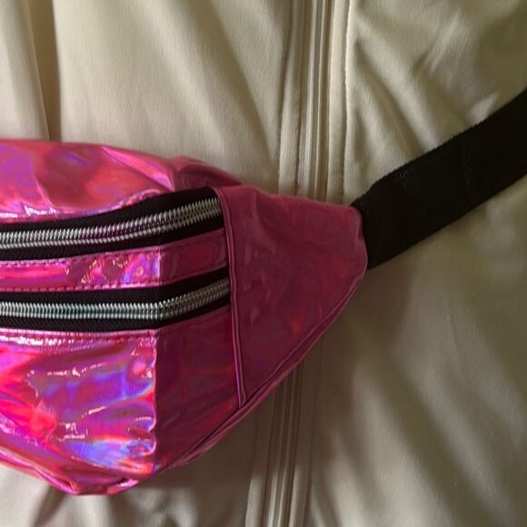irisesdent bright  Pink Fanny Pack - Picture 5 of 6